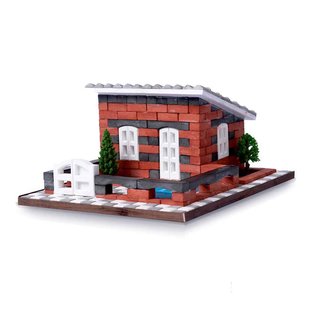 اتاق نگهبانی اشل (کیت آجر واقعی) | مقیاس 1:50  (ESHEL Scout shelter Villa)