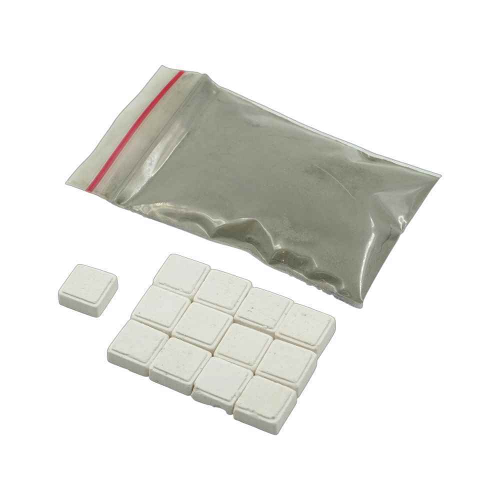 موزاییک سفید مقیاس 1/24 برند اشل (ESHEL) بسته 400 عددی 