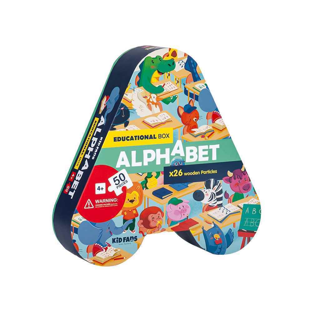 پازل آموزشی کیدفنز مدل الفبای انگلیسی  Alphabet کد 2410