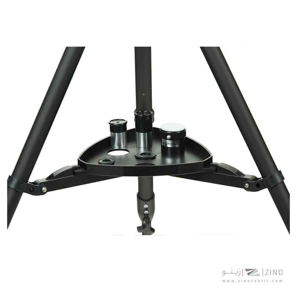 تلسکوپ نیمه حرفه ای  زیتازی مشکی F70076 PRO | بزرگنمایی 525 برابر + هلدر موبایل عکاسی نجومی