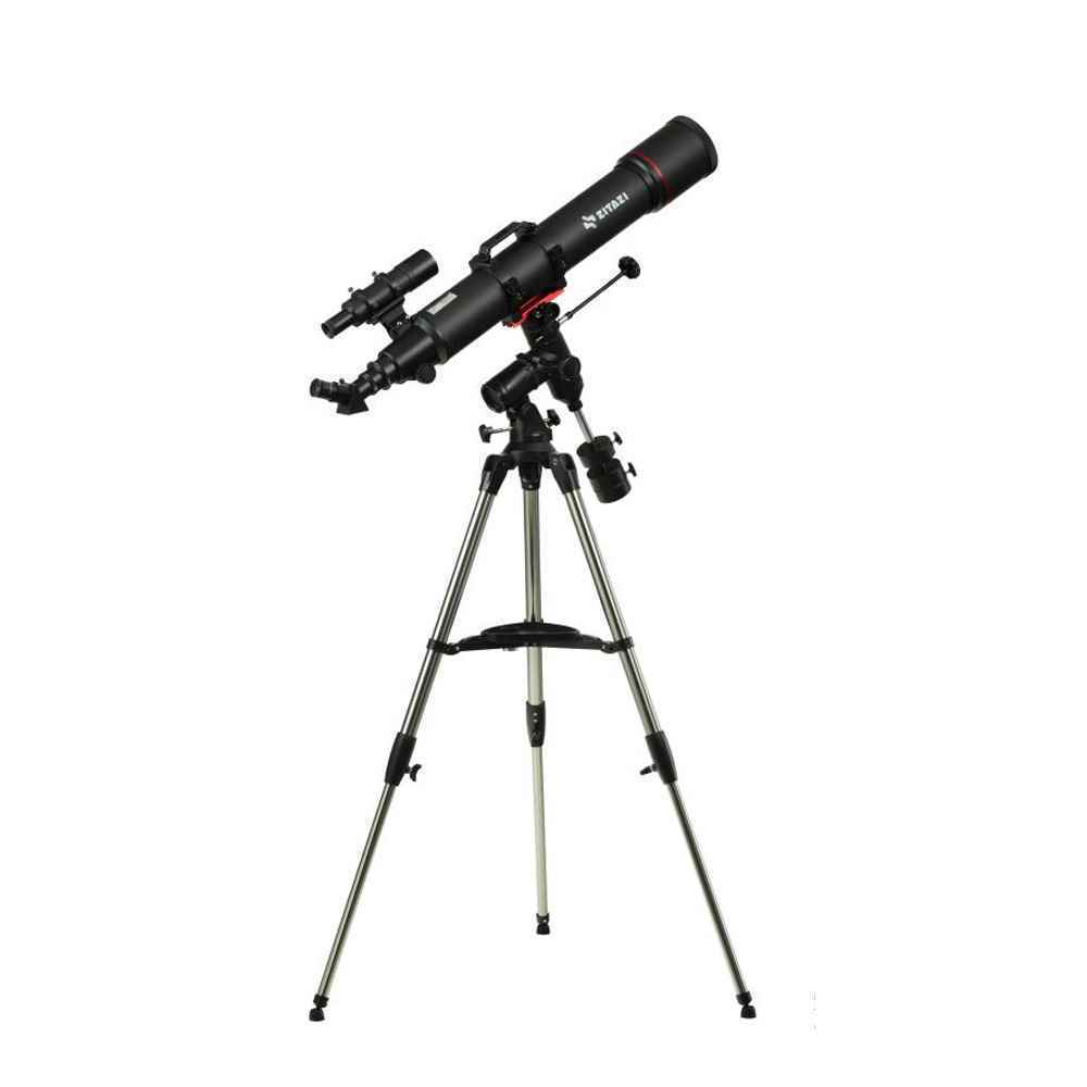 تلسکوپ فوق حرفه ای زیتازی مدل Zenith-102EQ5 | همراه با هارد کیس آلمینیومی و هولدر عکاسی موبایل