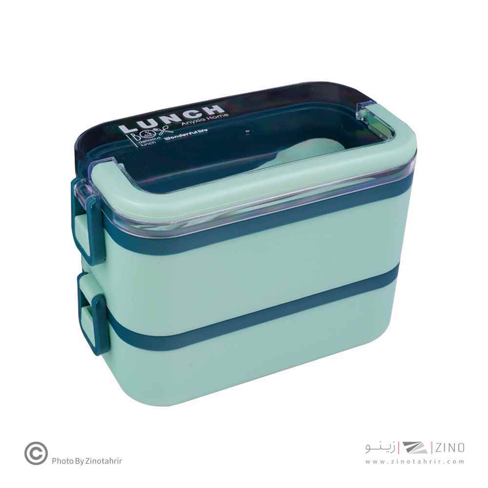 ظرف غذا دو طبقه مستطیل آنکسیا کد103