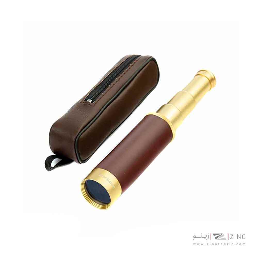 دوربین تک چشمی زیتازی مدل Luxury Editions 25x30 | بزرگنمایی 25 برابر با طراحی کلاسیک طلایی