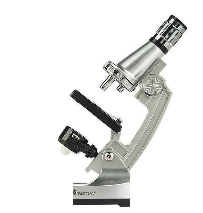 میکروسکوپ آموزشی MH-1200L | بزرگنمایی 50 تا 1200 برابر، عدسی زوم دار + ست کامل آزمایشگاهی
