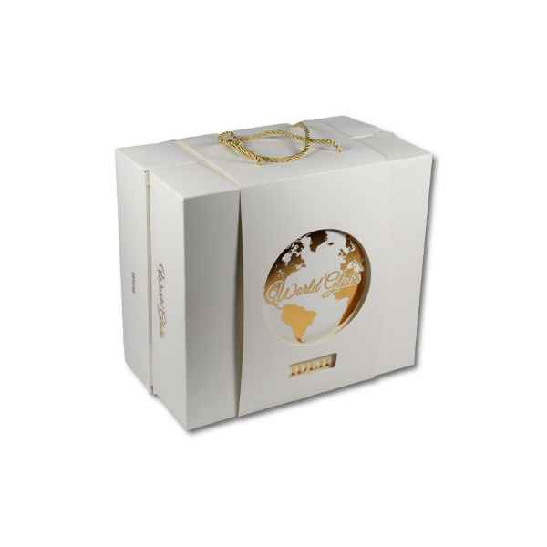کره جغرافیایی معلق دکوراتیو سایز 14 ایده (Ideh) مدل 130 با پایه چوبی